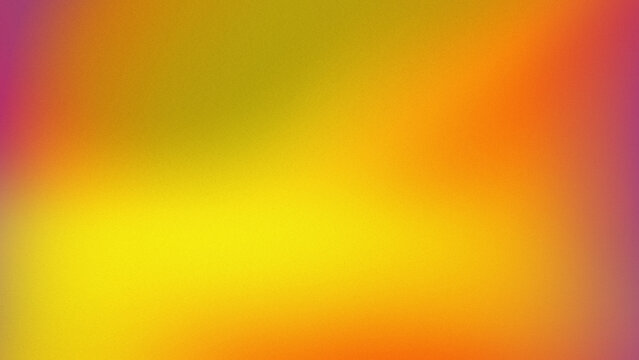 Abstract yellow and orange gradient background with vibrant grain texture