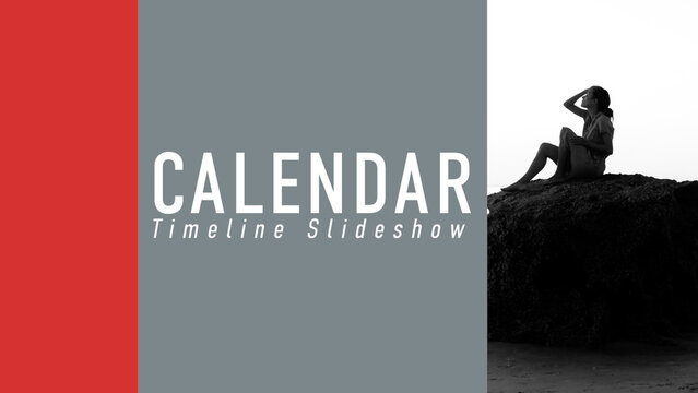 Calendar Timeline Slideshow