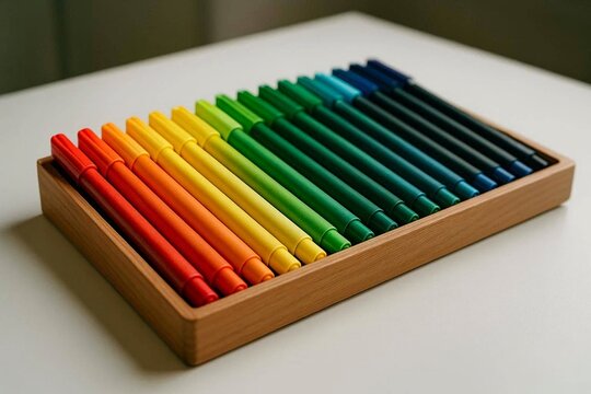 Markers sorted by color