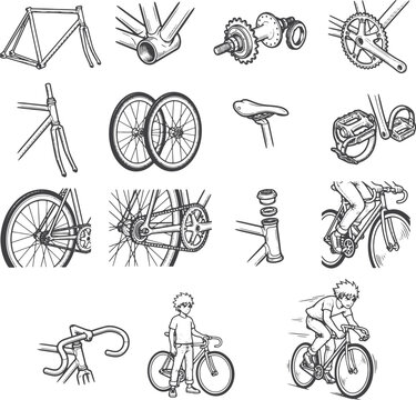 Fix Gear Bicycle Parts