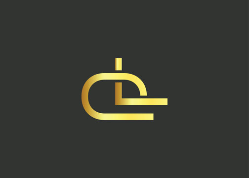 Luxury Gold QL Monogram Logo design. Luxury Minimalist Corporate Branding And Identity Design For Business