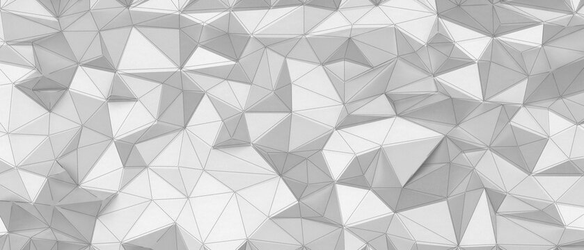 Clean abstract geometric polygon network background pattern seamless for technology and design conce
