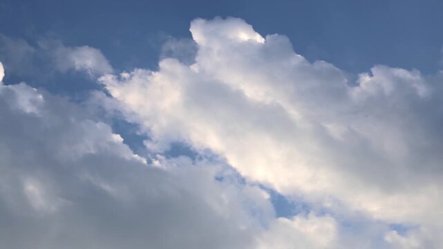 Dramatic Rain Clouds Forming Before Storm 180fps Captured in Cinematic High Detail Footage