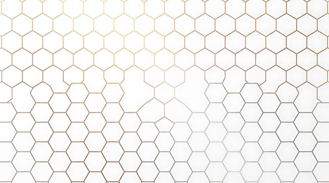 Minimalist geometric hexagon pattern for modern design. Abstract hexagon background for digital and print projects.