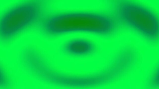 Abstract Green Wave Background Loop