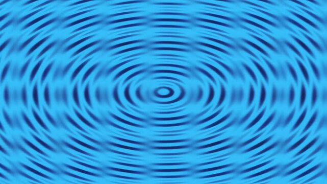Abstract Blue Ripple Waves Background Loop