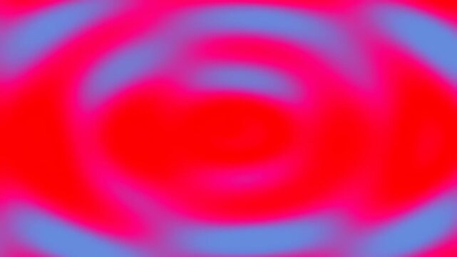 Abstract Red and Blue Rippling Wave Background Loop