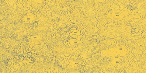 Technical topographic map layout with contour lines topography elevation cartography geography landscape background navigation surveying abstract physical cartographic scientific © MOHAMAD