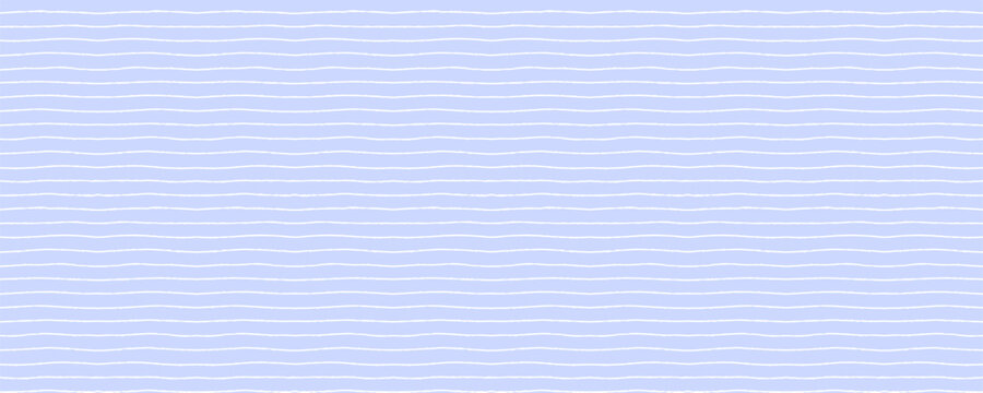 Watercolor baby stripe seamless pattern with soft blue horizontal stripes, hand painted texture. Stripe baby watercolor pattern for nursery fabric or baby bedding.