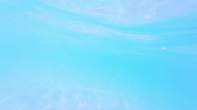 underwater footage of clear sea 