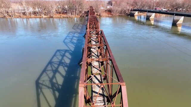abandoned railroad bridge - Northern Pennsylvania 0