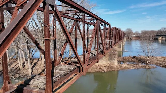 abandoned railroad bridge - Northern Pennsylvania 2