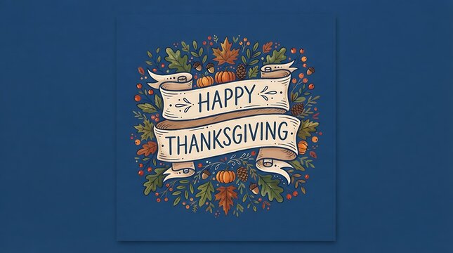 Warm wishes on thanksgiving day with family and friends