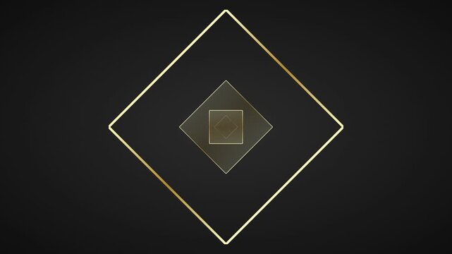 luxurious gold charcoal geometric diamond expansion transition
