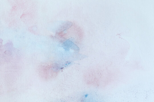 smooth blurred pastel colours aquarelle background with copy space