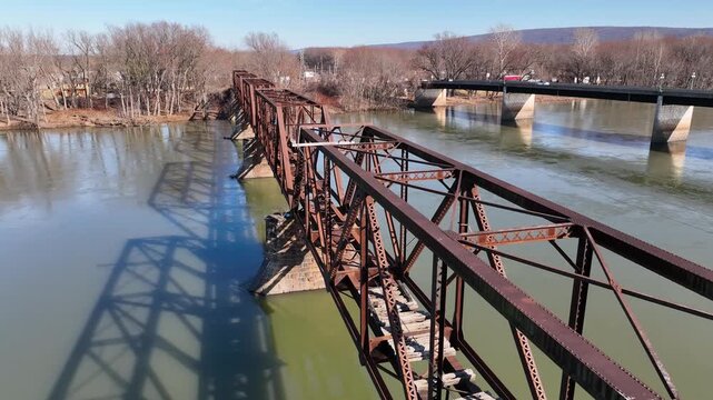 abandoned railroad bridge - Northern Pennsylvania 6