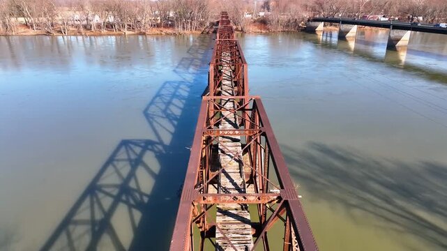 abandoned railroad bridge - Northern Pennsylvania 10