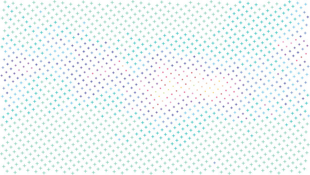 Abstract colorful plus sign pattern background with gradient cross symbols seamless geometric vector illustration