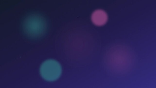 Retro 90s Vaporwave Pastel Bokeh Vector Animation