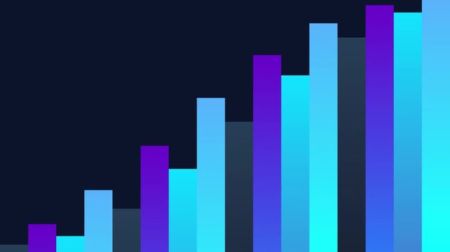 minimal bar chart data visualization expansion transition