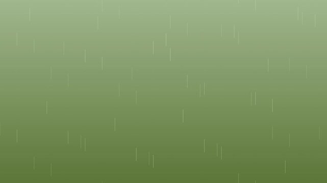 Minimalist Flat Water Drops On Sage Green Canvas