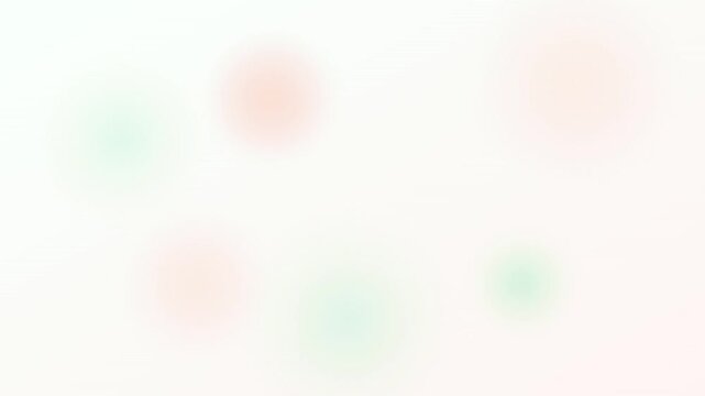 minimalist pastel mint bokeh vector overlay animation