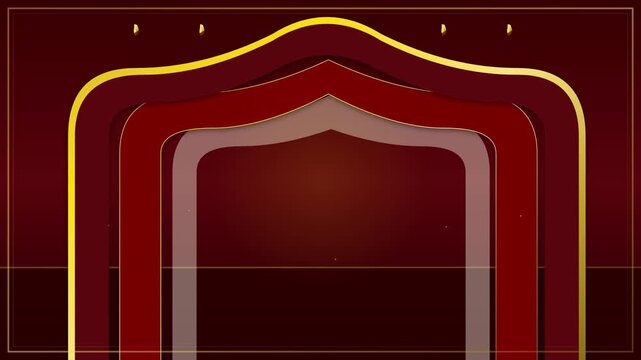 Royal Durbar Hall Indian Wedding Invitation Motion Graphic