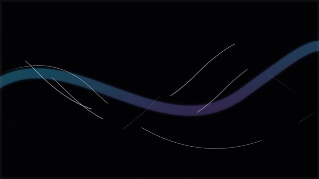 Modern Abstract Lines Animated Smooth Filter Background