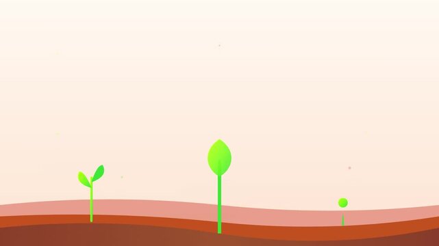 Modern Agriculture Botany Plant Science Educational Animation
