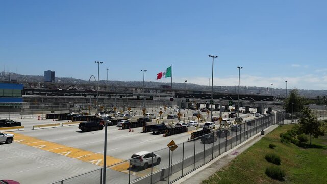 San Ysidro California Border Crossing