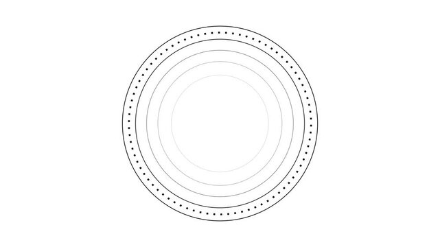 Before and After Comparison Circle Template with Split Screen Design for Transformation and Progress Presentation