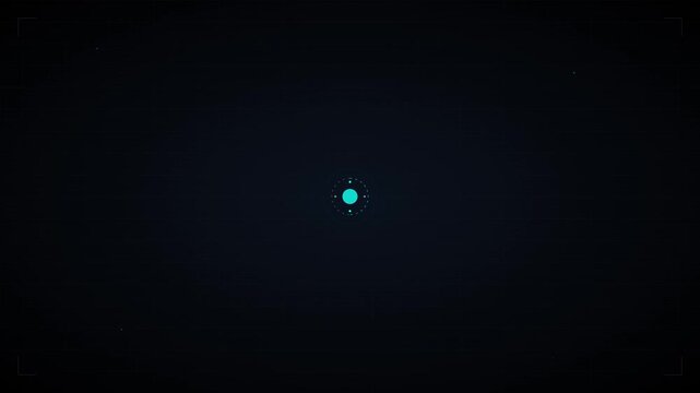 sleek dark mode ui tech vector background animation