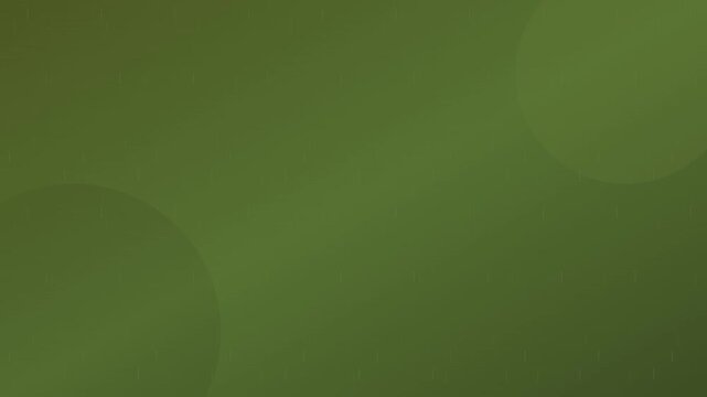sleek flat design rain falling on olive background