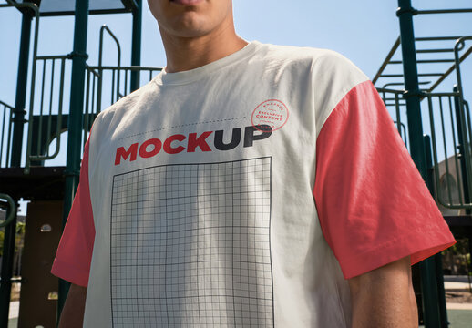 Shirt Low Angle Mockup