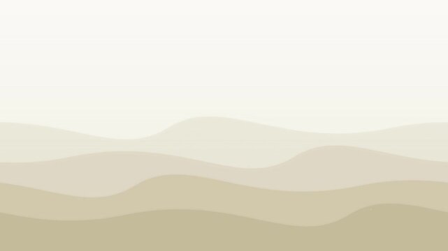 Modern Minimal Beige Neutral Abstract Wave Background