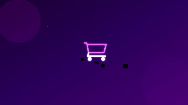 modern shopping cart ecommerce functional vector animation