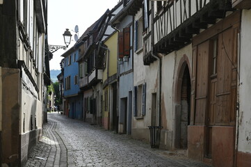 Naklejka premium Gasse in Barr, Elsass