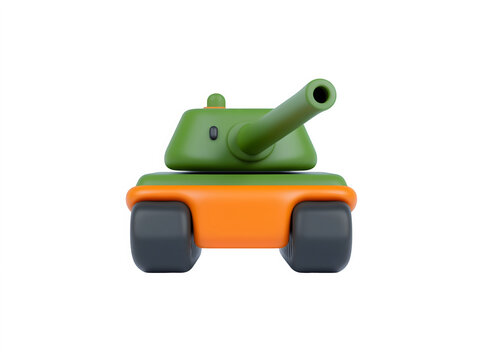 Tank, armoured fighting vehicle 3D