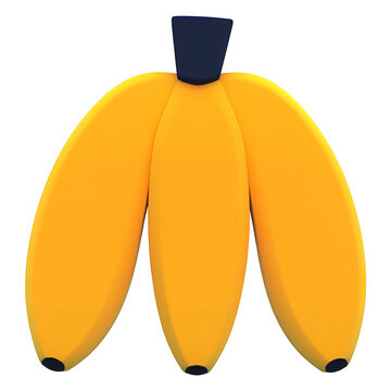 Hand of Banana 3D icon