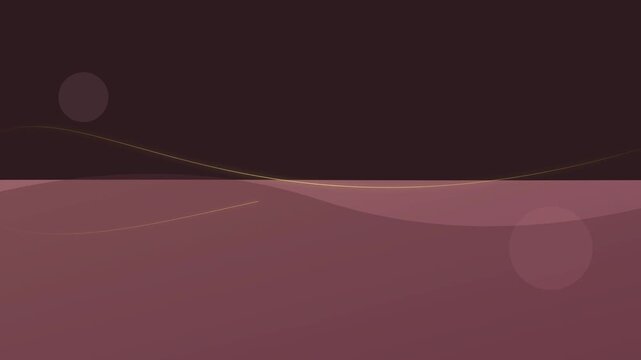 Soft Muted Rose And Gold Pulsing Elegant Lines