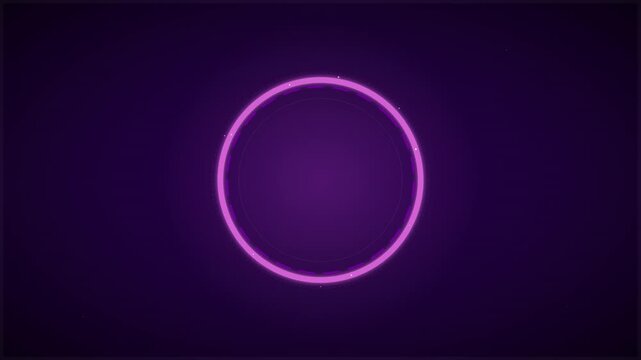 orchid beat vibrant purple audio wave animation