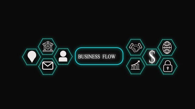 Text sign showing Challenge. Business photo showcasing process of provoking or testing physiological activity by exposure Grids and different set up of the icons latest digital technology  4k videp.