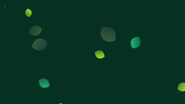 organic leaf shape expansion natural green palette