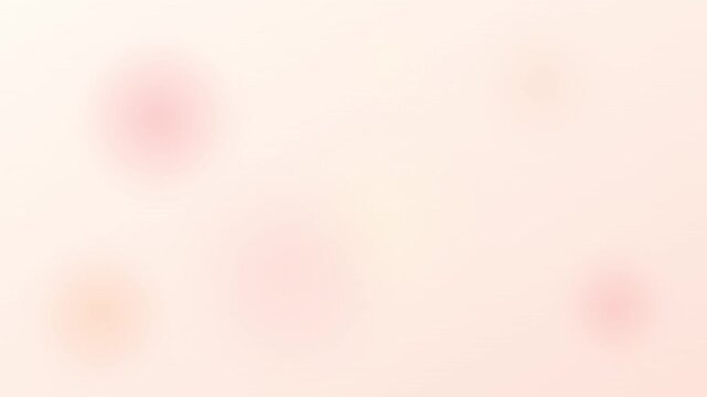 soft peach sorbet bokeh vector motion design