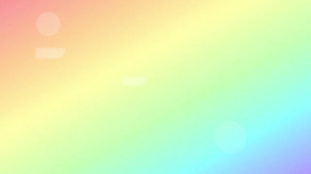 Pastel Rainbow Grainy Overlay Abstract Vector Style