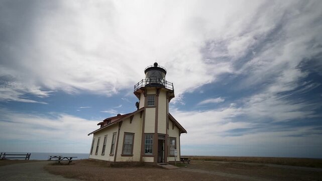 Explore Point Cabrillo Lighthouse and hike the trails around Mendocino with views of the Pacific Ocean and the coastal landscape