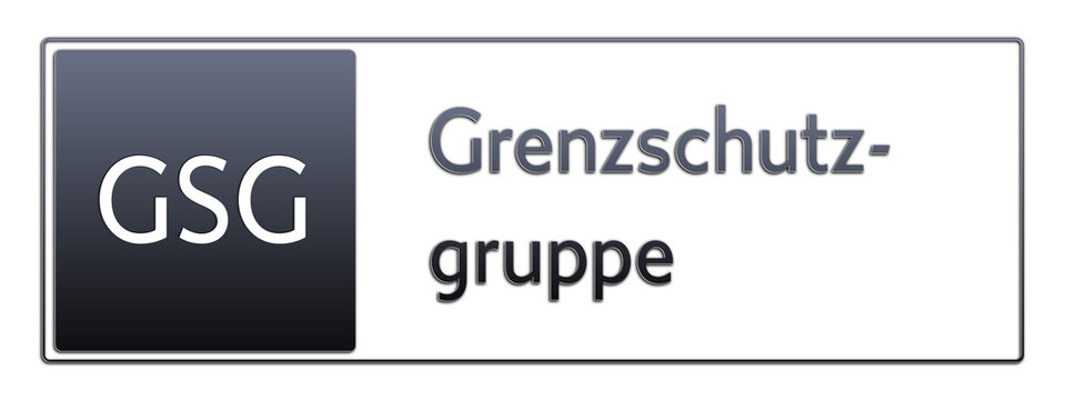 GSG - Grenzschutzgruppe - Jura Rechts Abk&uuml;rzung