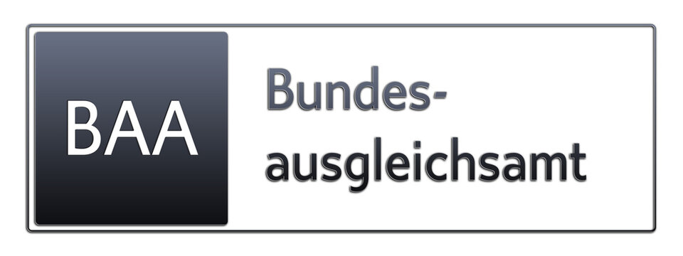 BAA - Bundesausgleichsamt - Jura Rechts Abk&uuml;rzung