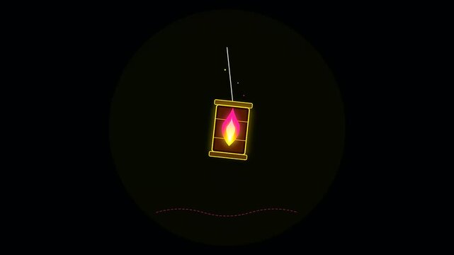 A floating lantern illuminated by flickering flames oscillates gently against a dark void reflecting old columbus day traditions alongside antiquated cartography tools and navigation gear