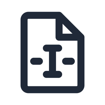 Rename file with text cursor line icon